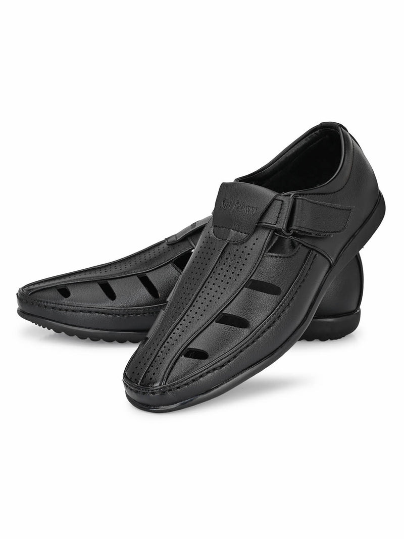 Zouk Black Sandals