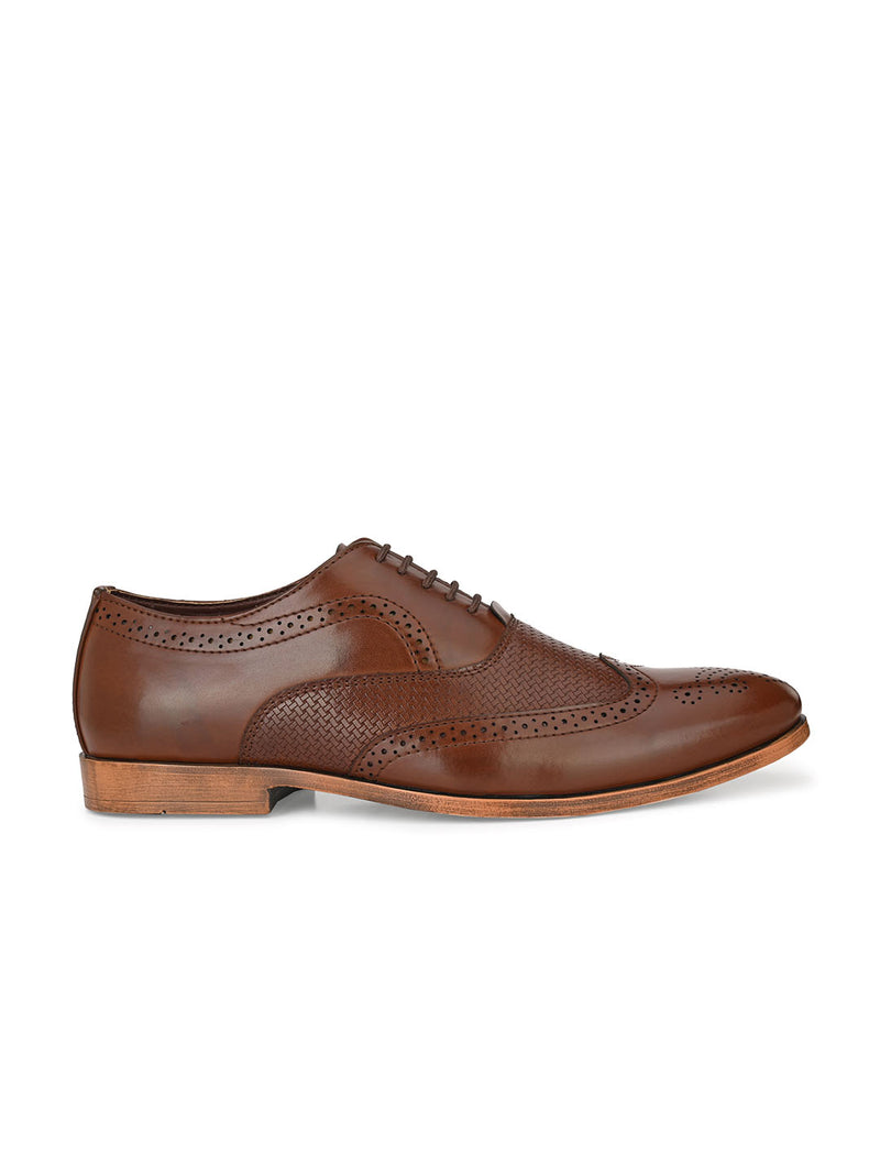 Debonair Brown Lace-ups