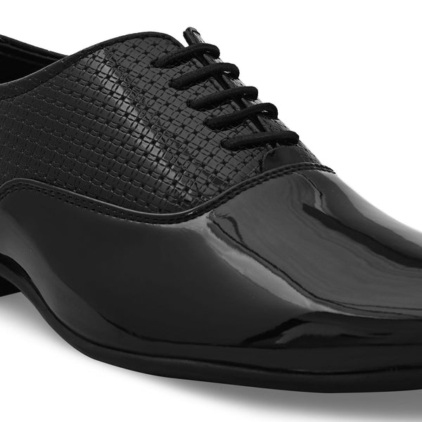 Arcade Black Patent Formal Shoes