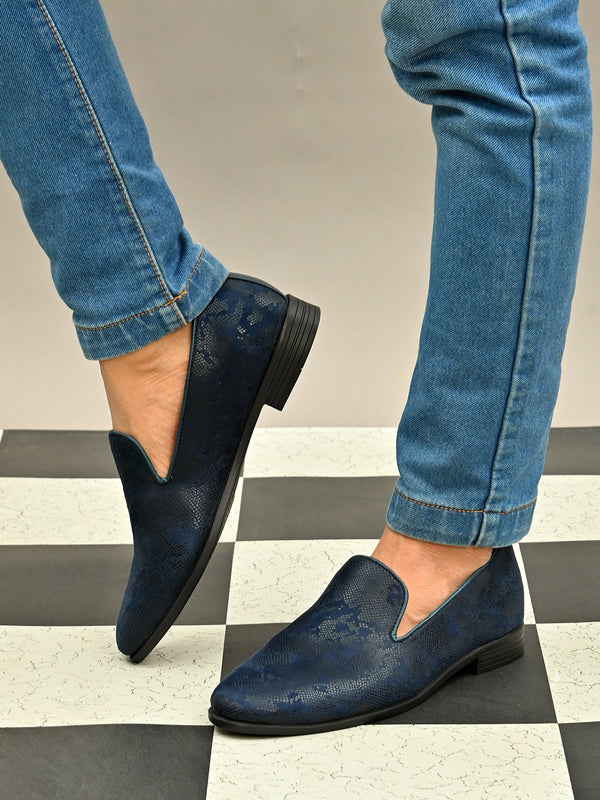 Elan Blue Loafers