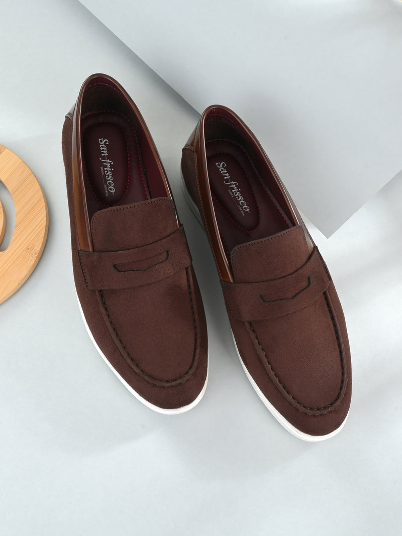 Hygge Brown Penny Loafers