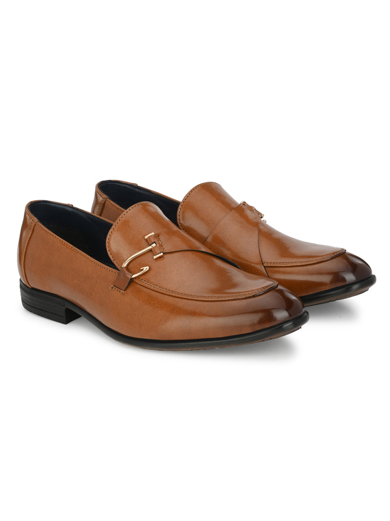 Arrow Tan Formal Slip-Ons