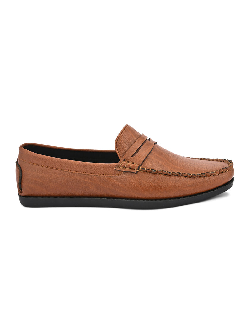 Niche Tan Penny Loafers