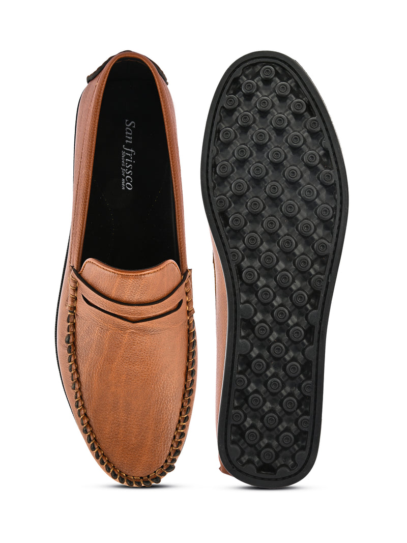 Niche Tan Penny Loafers