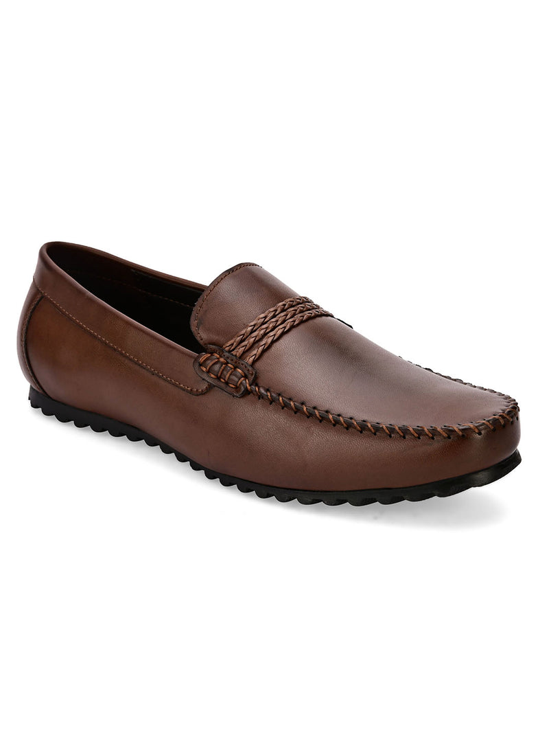 Corbet Brown Driving Loafers
