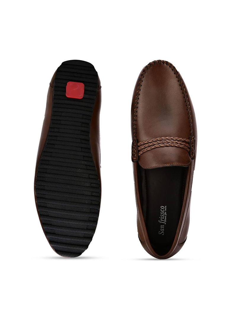 Corbet Brown Driving Loafers