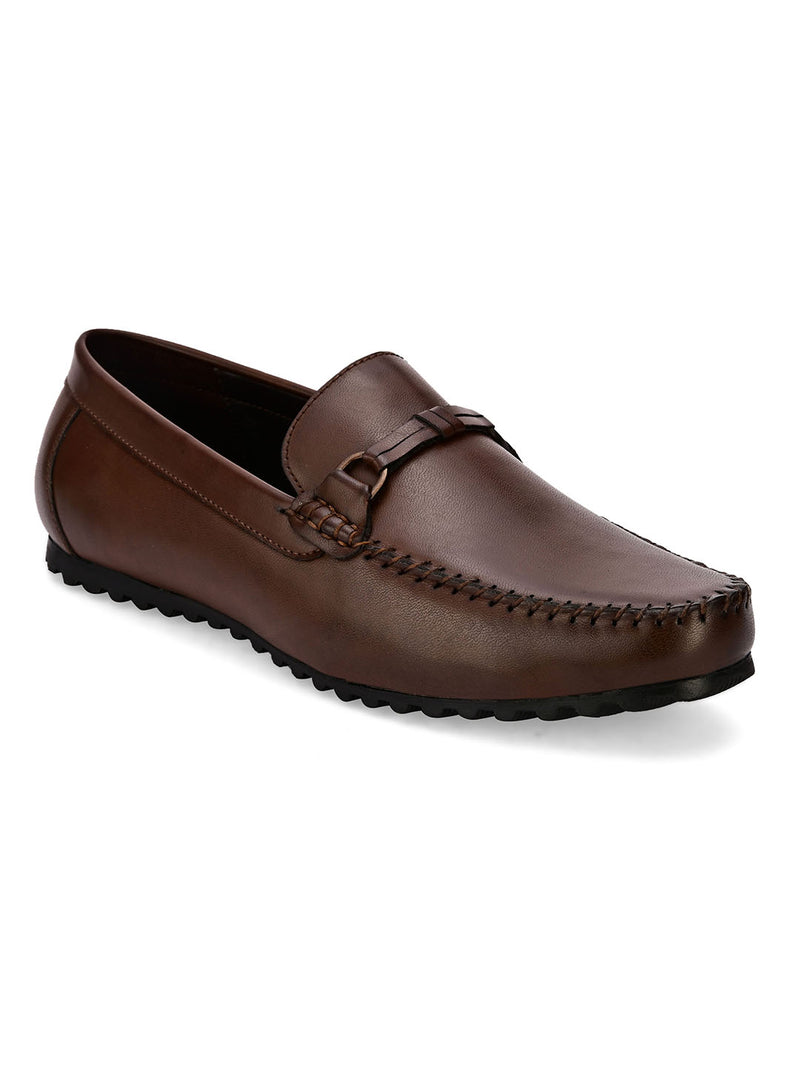 Code Brown Driving Loafers