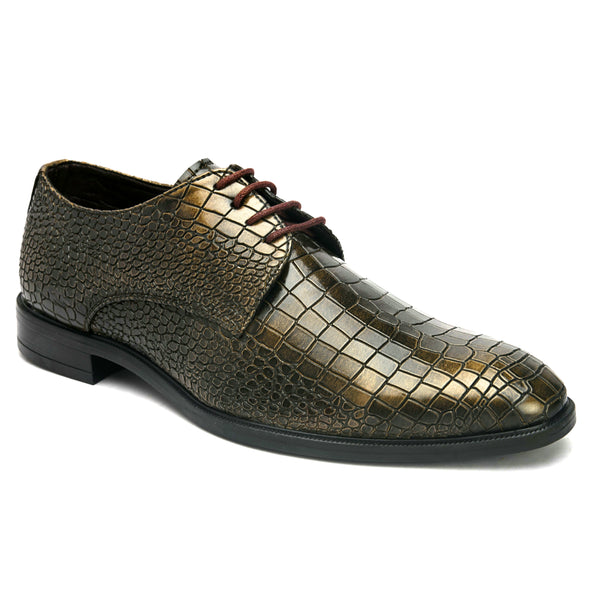 Venus Gold Derby Shoes