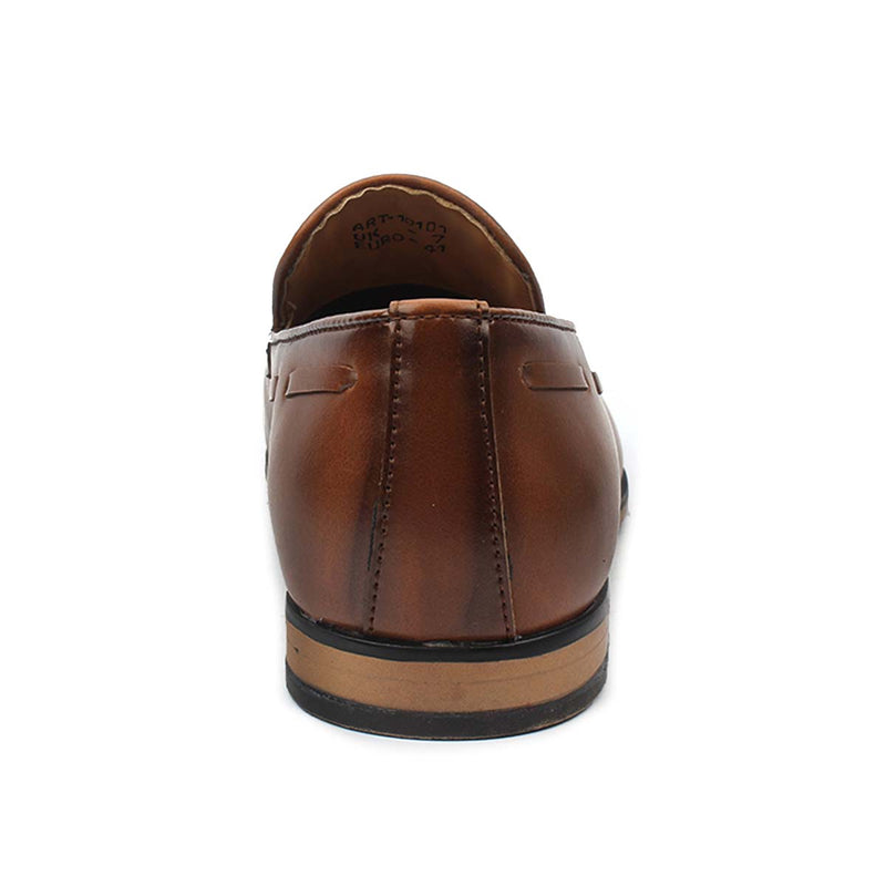 Tan Boat Tassel Loafers