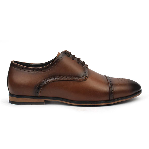 Tan Semi-Formal Brogues