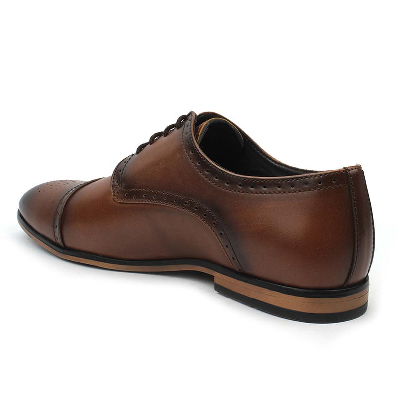 Tan Semi-Formal Brogues