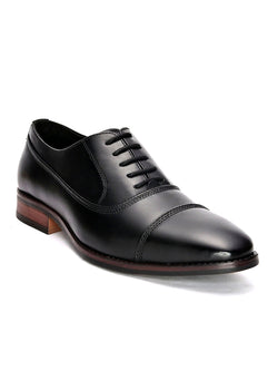 Trade Black Derby Shoes