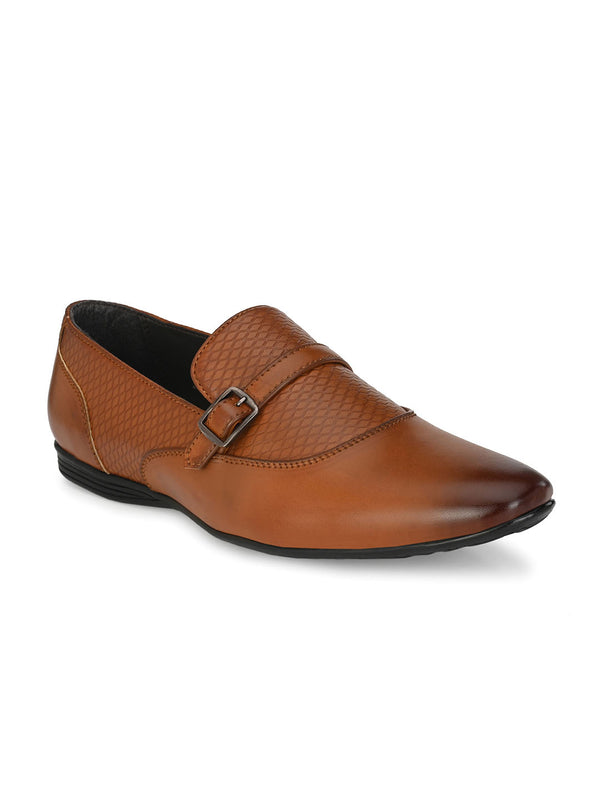 Boi Textured Moccasin with Buckle
