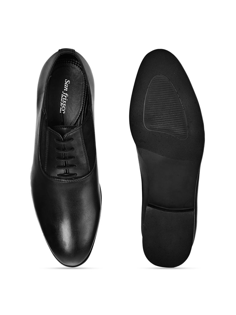 Aster Black Formal Shoes