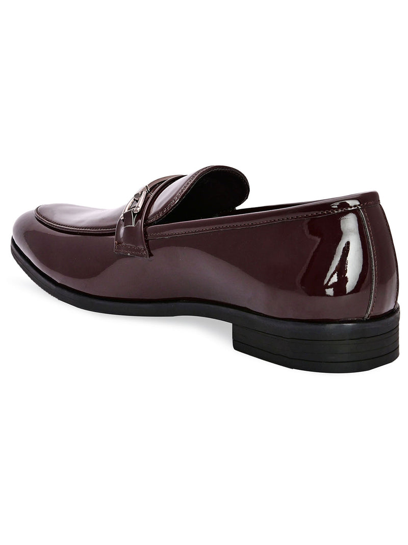Sterling Brown Patent Loafers