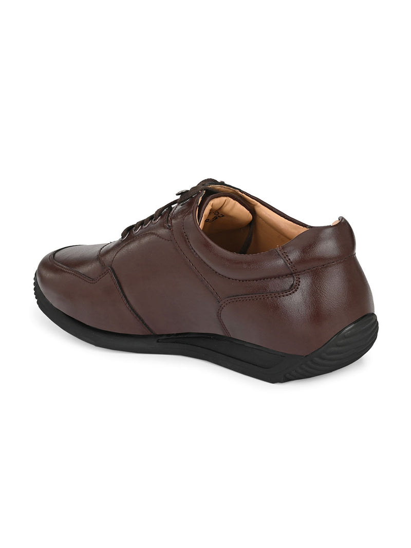 Clamor Brown Lace-Ups