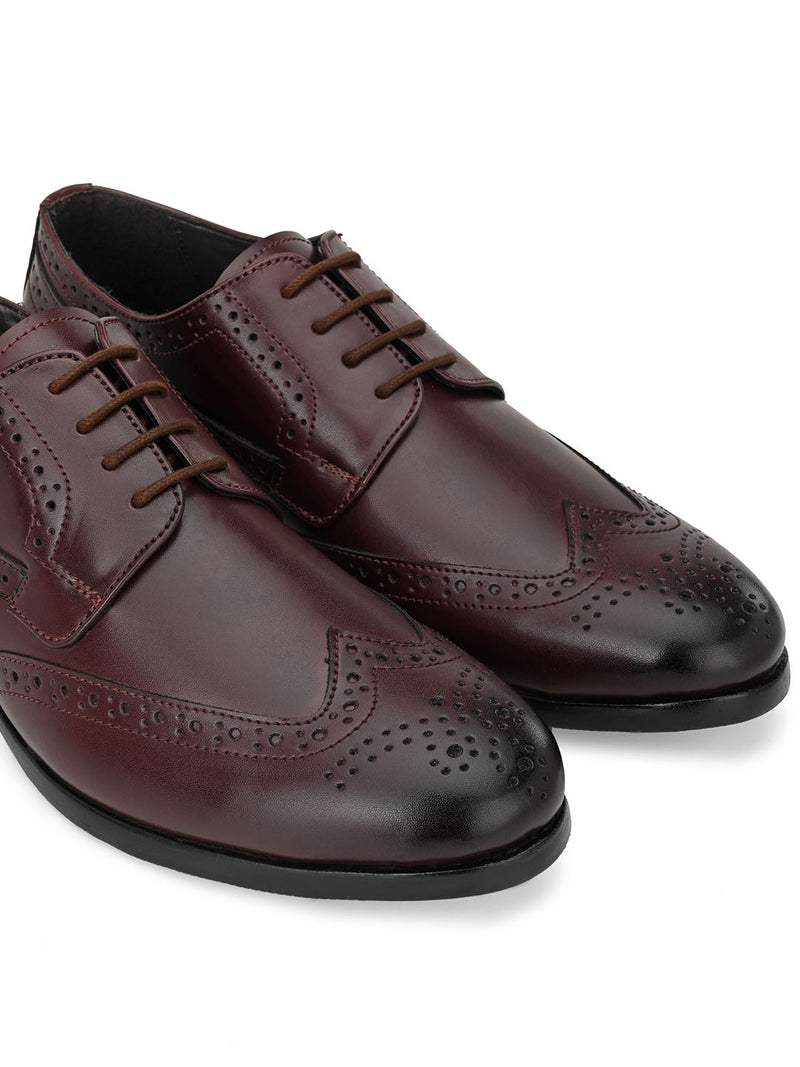 Cherry brogues hotsell