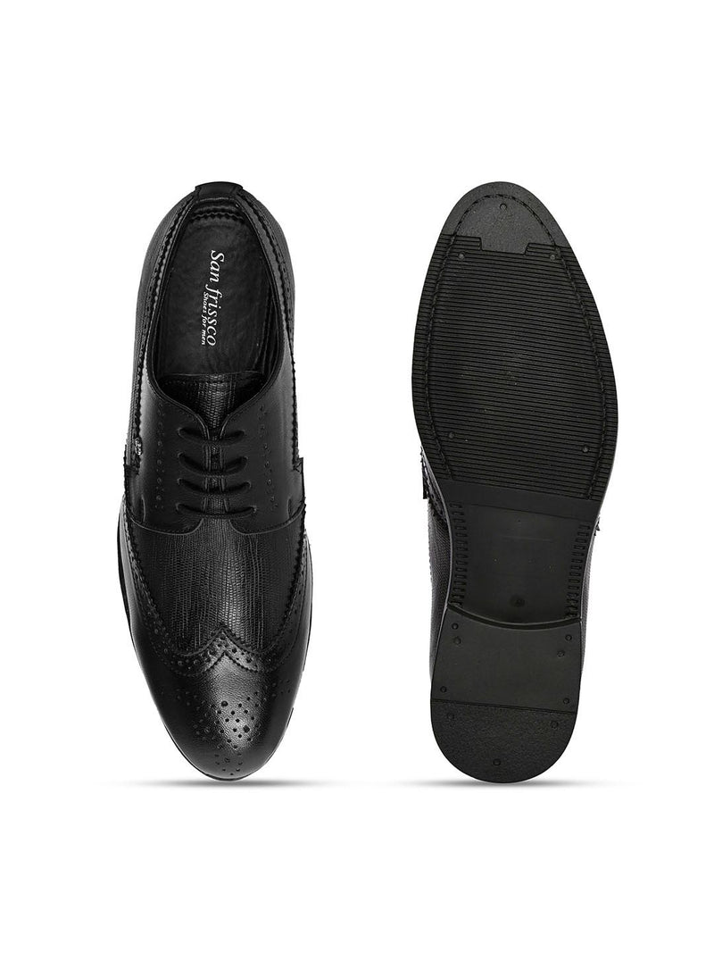 Fortune Black Formal Shoes