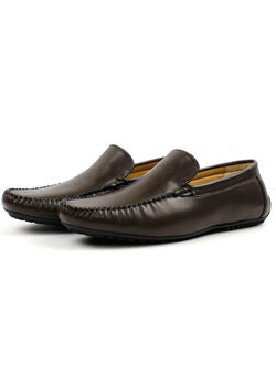 Suave Brown Loafers