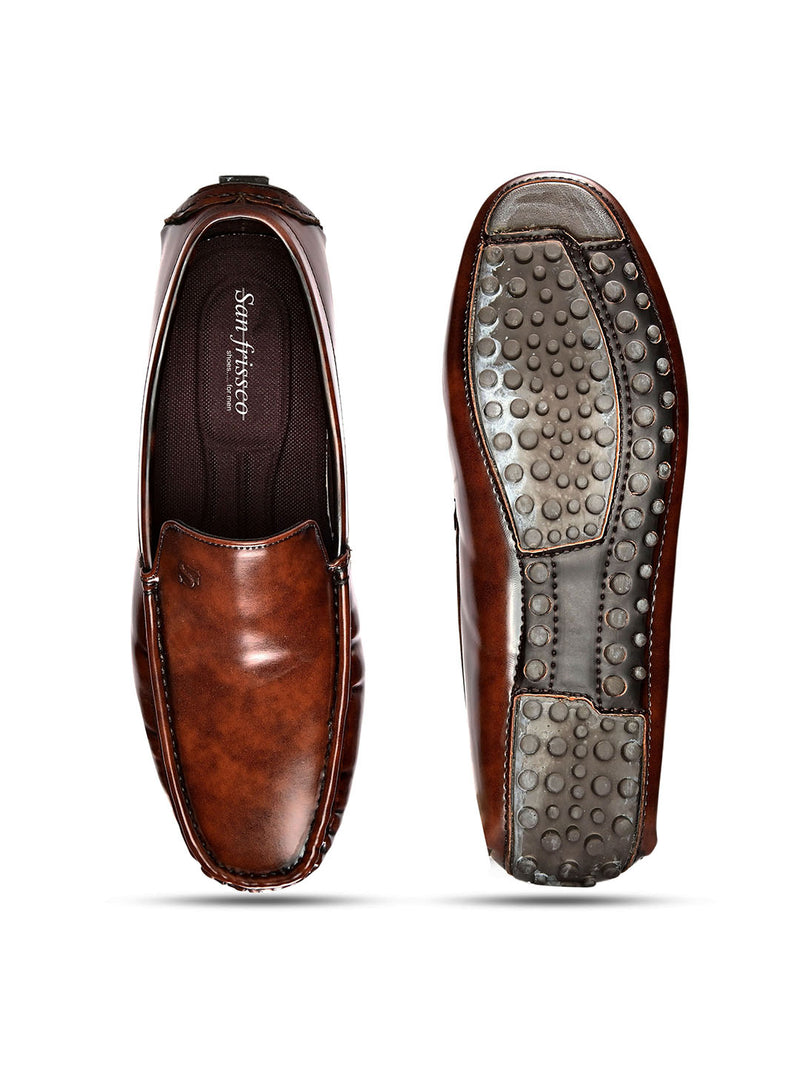 Soho Patent Tan Loafers