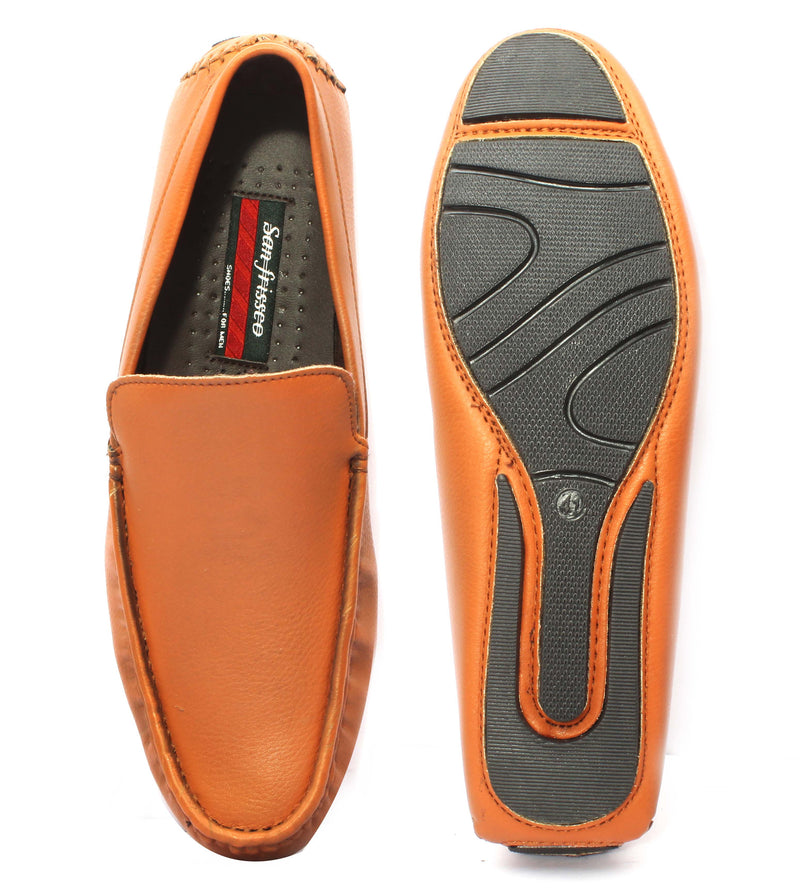 Tan Casual Loafers