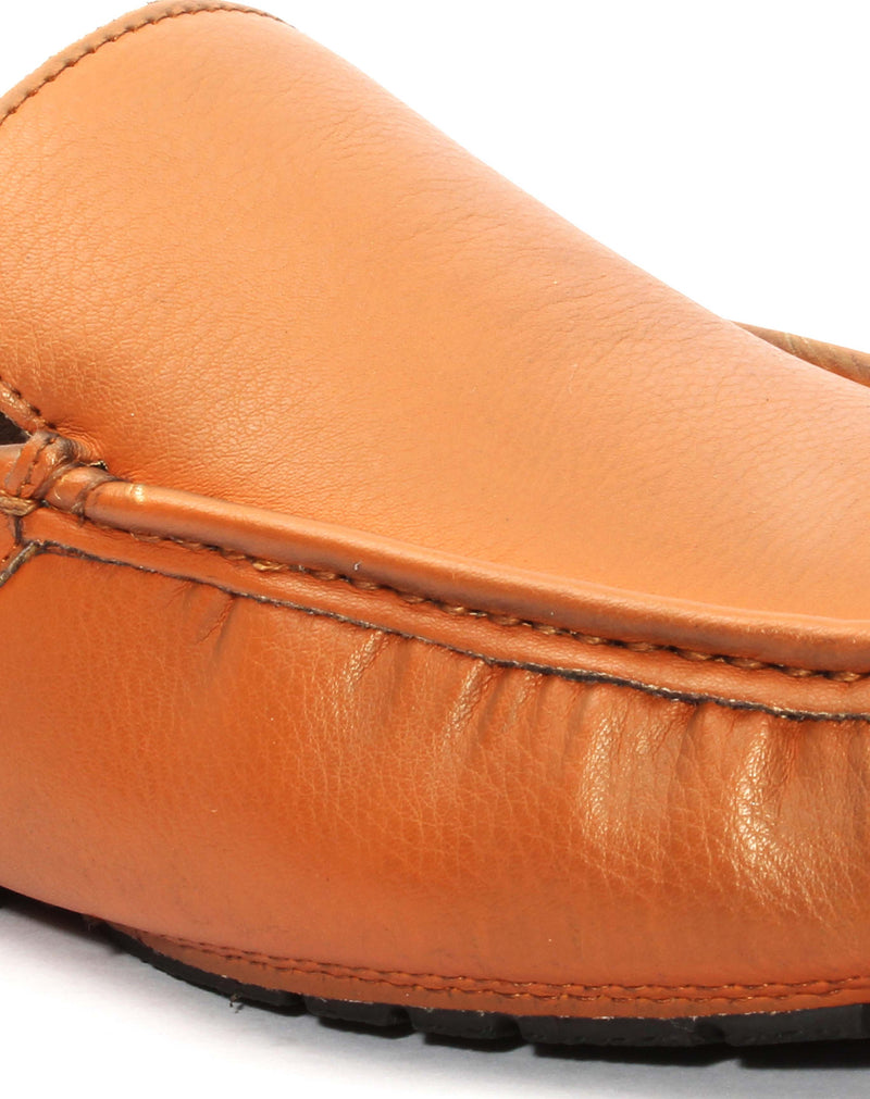 Tan Casual Loafers