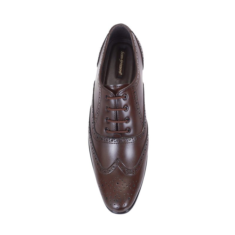 Brown Formal Brogue Shoes