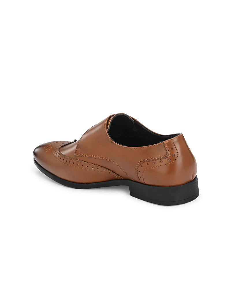 Dario Tan Single Monk Shoes