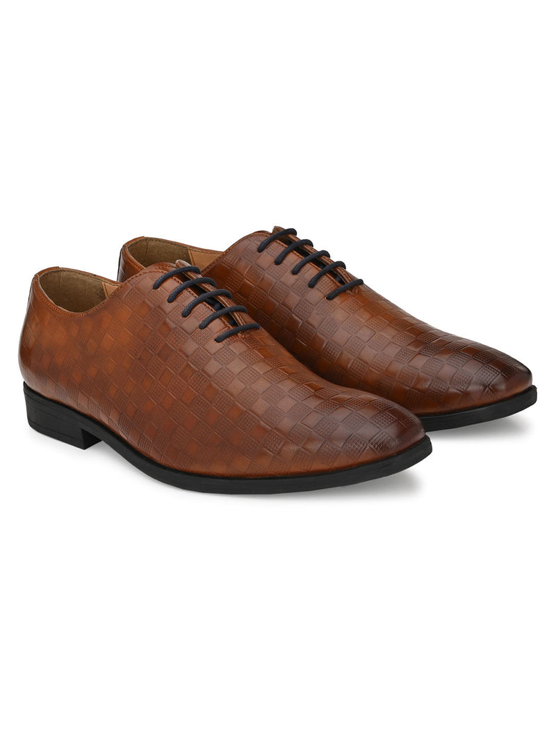 Checkmate Brown Lace-ups