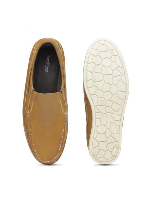 Tan Casual Driving shoes