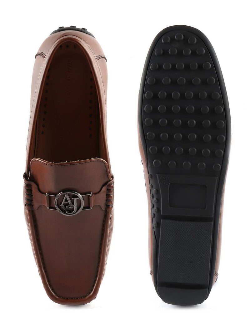 Tan Casual Loafers