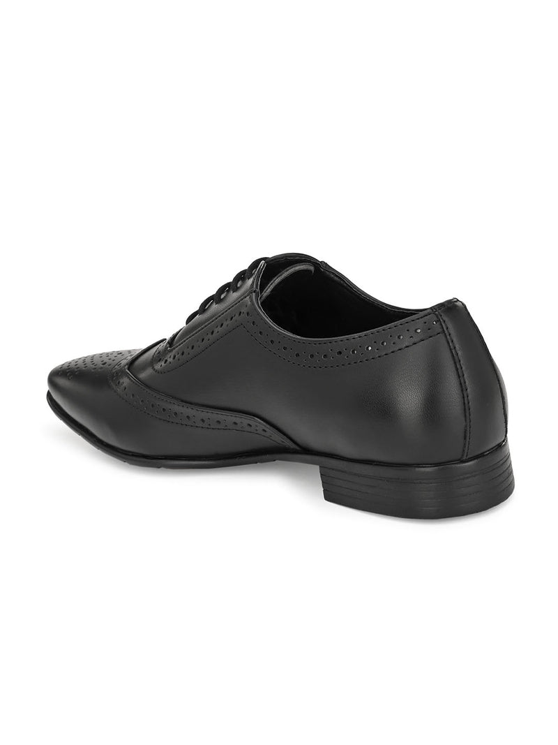 Corp Black Shortwing Brogues