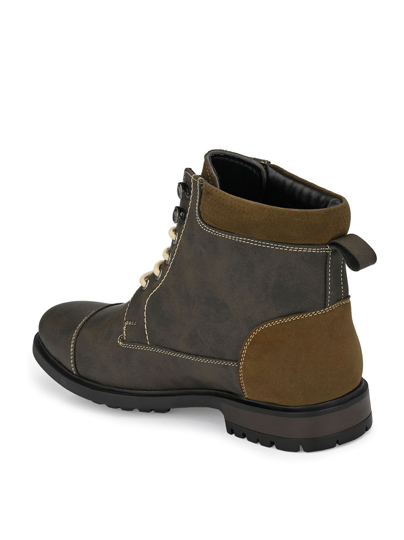 Travis Olive Boots