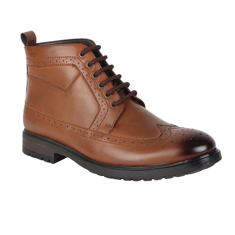 tan  Brogue Boots
