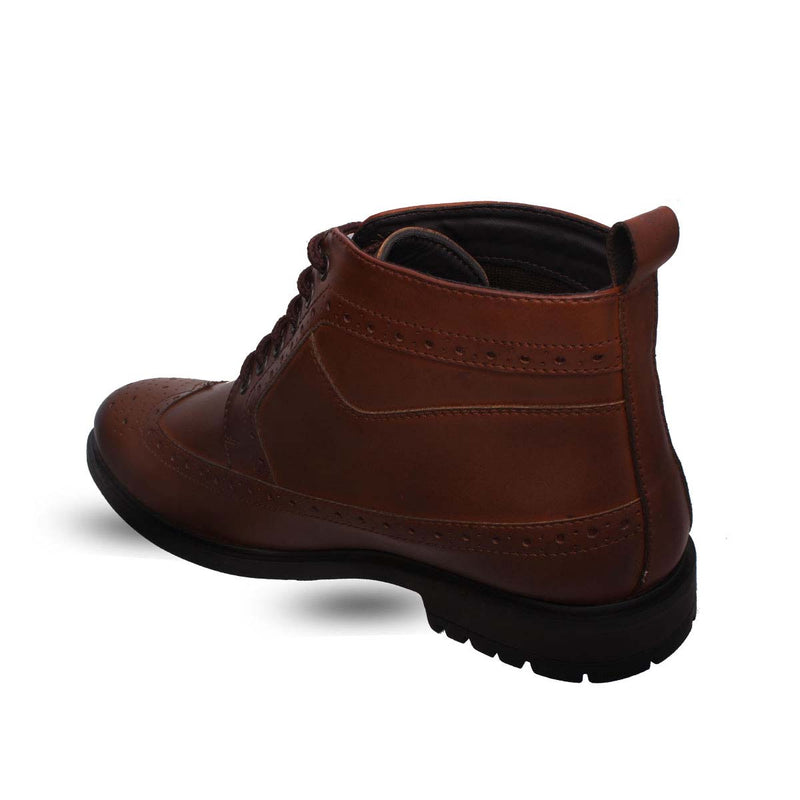 tan  Brogue Boots