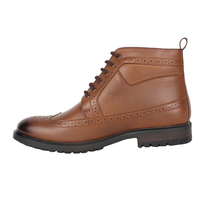 tan  Brogue Boots