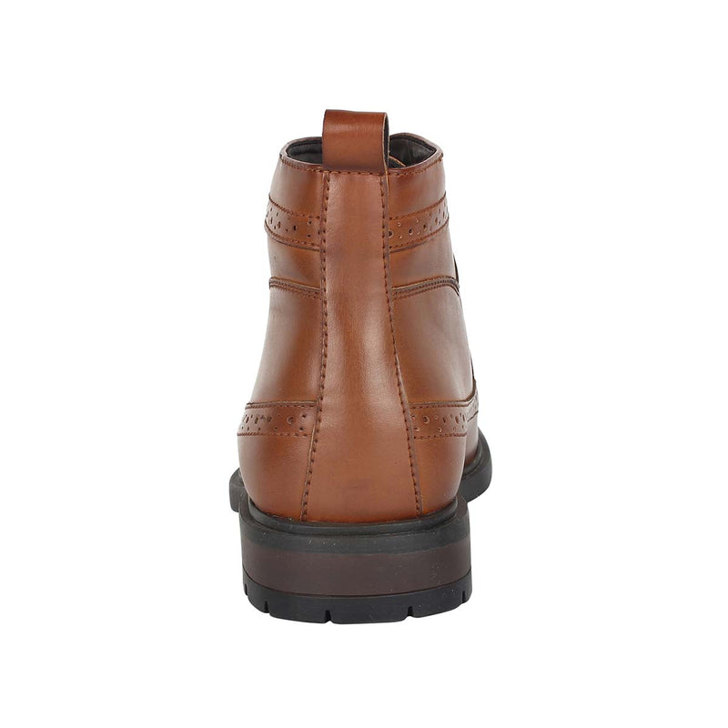 tan  Brogue Boots