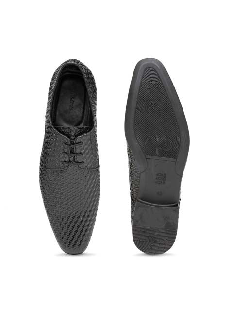 San Frissco Men Black Formal Shoes