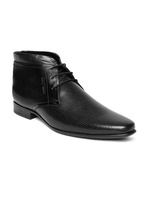 San Frissco Men Black Formal Shoes