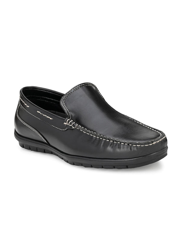 Dalli Black Casual Loafers