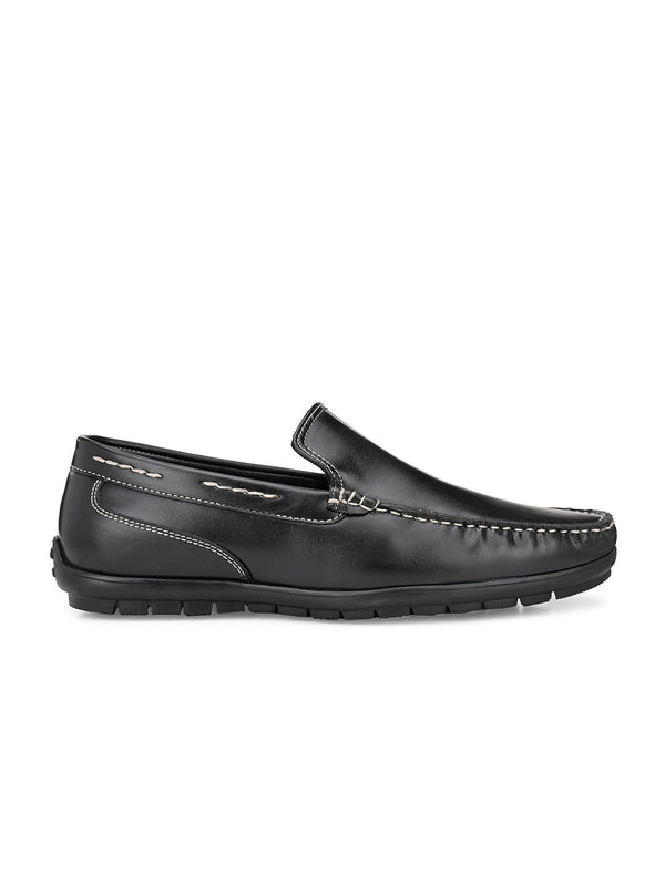 Dalli Black Casual Loafers