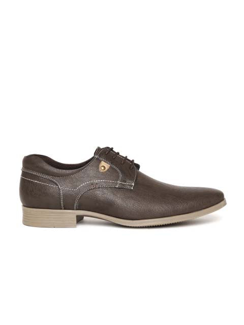 brown casual lace up
