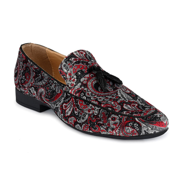 Cherry velvet  Loafers