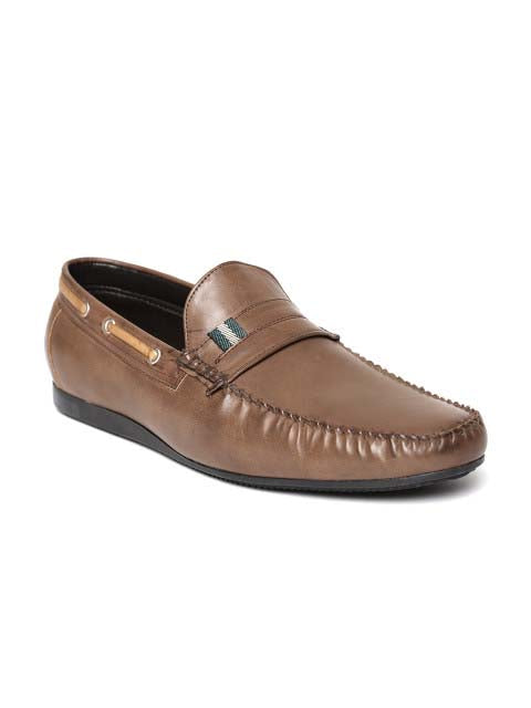 Brown Caramel Casual Loafers