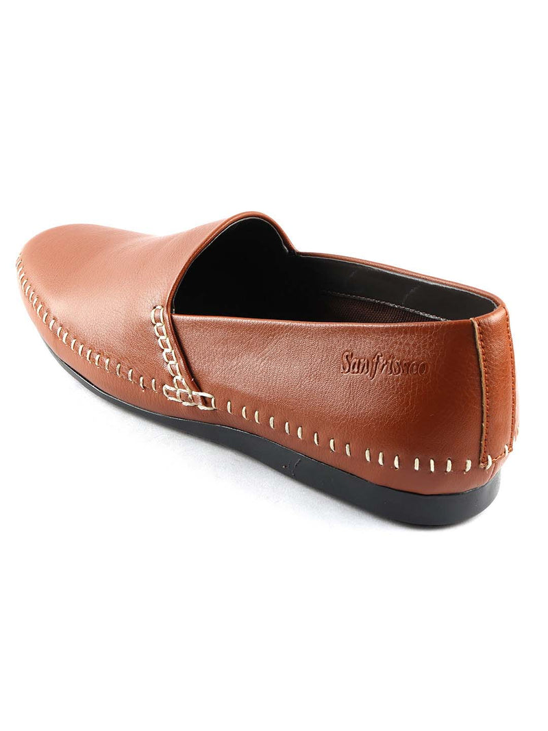 Tan Casual Loafers