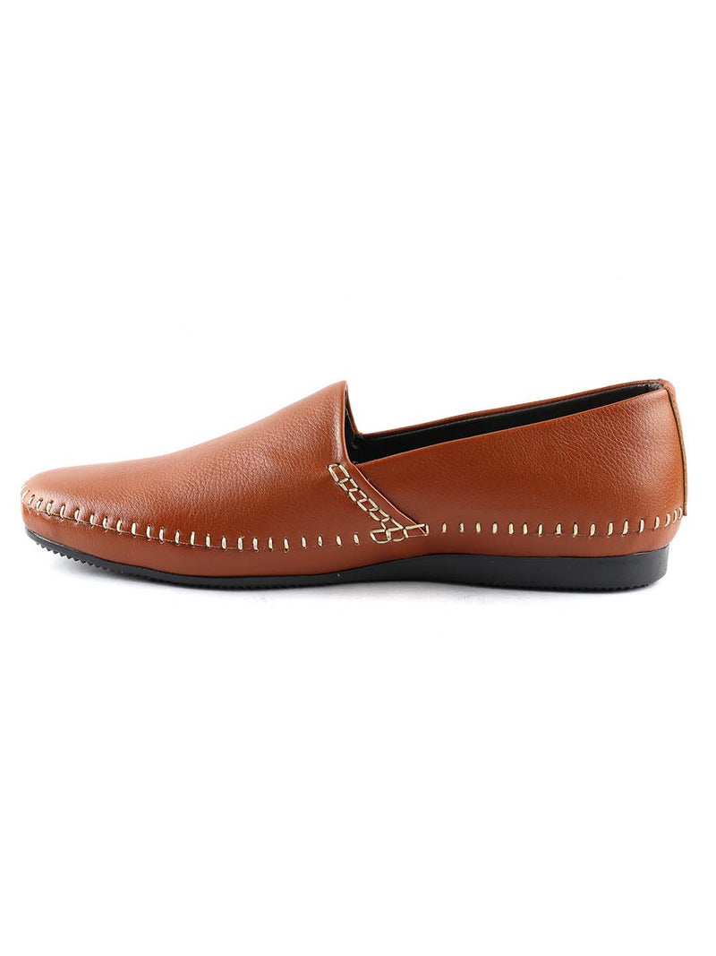 Tan Casual Loafers