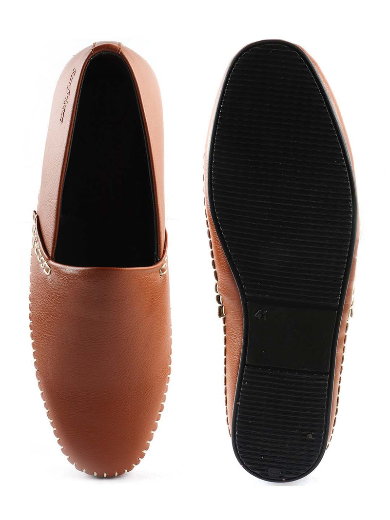 Tan Casual Loafers