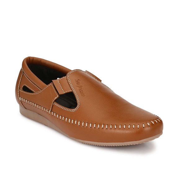 Tan Casual Loafers