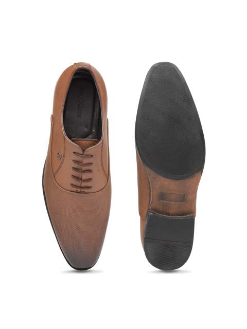 Brown Formal Derby Lace-ups
