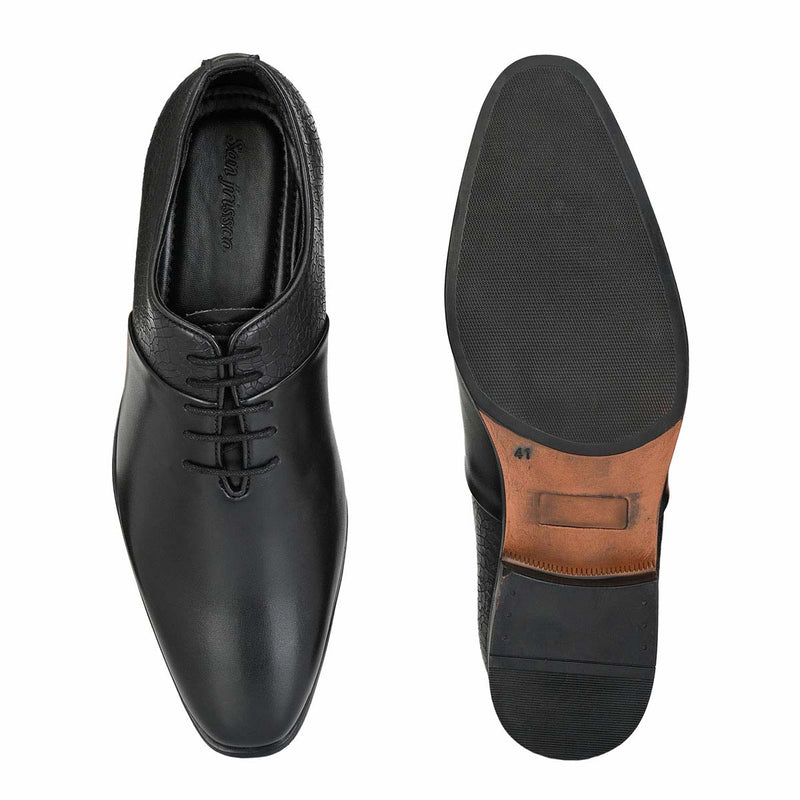 Black Formal lace-Ups